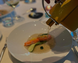 Dinner at Guy Savoy