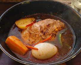 Dinner at Ananda