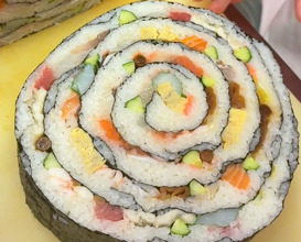 Dinner at Umewaka Sushi