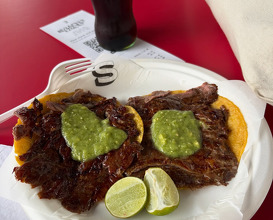Dinner at Santo Taco