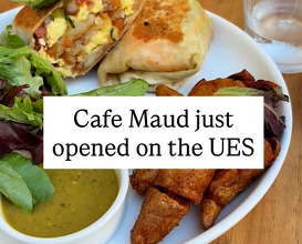 Dinner at Café Maud