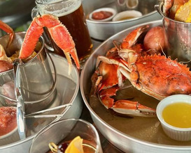 Dinner at Boil & Barrel