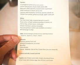 Dinner at Brighton Road
