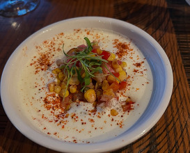 Dinner at Riel Restaurant