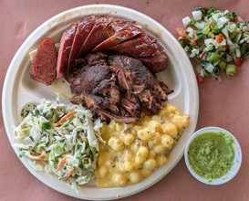 Dinner at Zavala's Barbecue