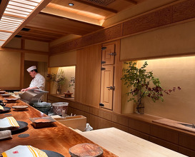 Dinner at Tempura Motoyoshi