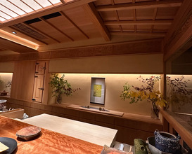 Dinner at Tempura Motoyoshi