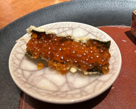 Dinner at Tempura Motoyoshi