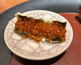 Dinner at Tempura Motoyoshi