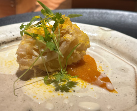 Dinner at Tempura Motoyoshi