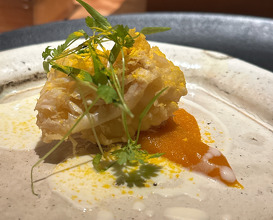 Dinner at Tempura Motoyoshi