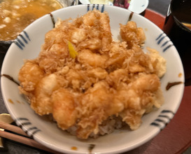 Dinner at Tempura Motoyoshi