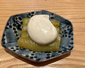 Dinner at shokudou aca (食堂 aca)