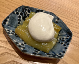 Dinner at shokudou aca (食堂 aca)