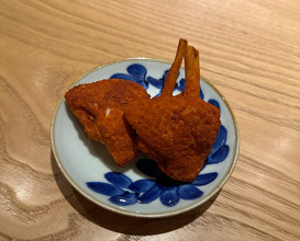 Dinner at shokudou aca (食堂 aca)