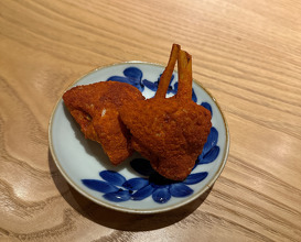 Dinner at shokudou aca (食堂 aca)