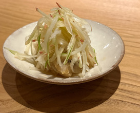 Dinner at shokudou aca (食堂 aca)