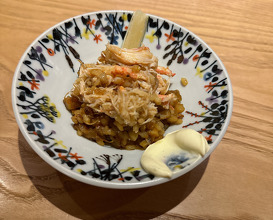 Dinner at shokudou aca (食堂 aca)