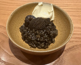 Dinner at shokudou aca (食堂 aca)