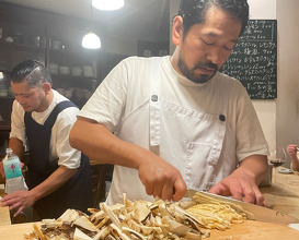 Dinner at Shokudo Ogawa (食堂 おがわ)