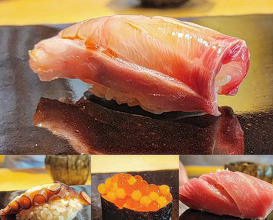 Dinner at 鮨 三心