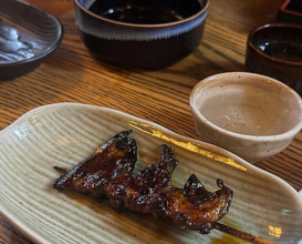 Dinner at うなぎ　かぶと