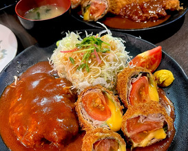 Dinner at とんかつ・洋食専門店 味の店一番 谷町店