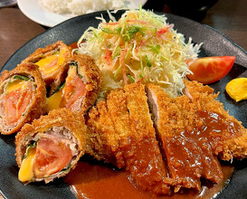 Dinner at とんかつ・洋食専門店 味の店一番 谷町店