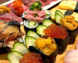Dinner at 海鮮×肉×鉄板バル okiumiya