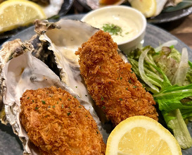 Dinner at 海鮮×肉×鉄板バル okiumiya