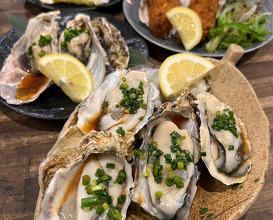 Dinner at 海鮮×肉×鉄板バル okiumiya
