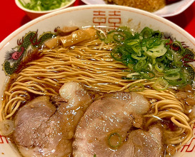 Dinner at 中華そばふじい 難波店