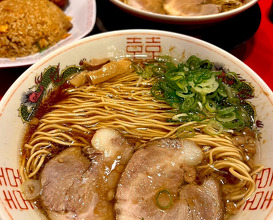 Dinner at 中華そばふじい 難波店
