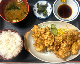 Dinner at 淀ヤ食堂