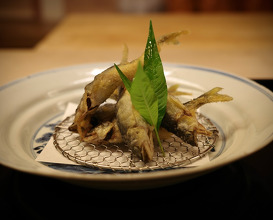 Dinner at もめん
