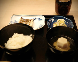Dinner at もめん