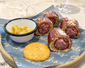 Dinner at Saint Helena, California