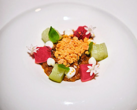Dinner at Haoma