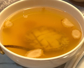 Dinner at Man Wah at Mandarin Oriental, Hong Kong
