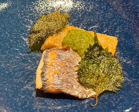 Dinner at Textura テクストゥーラ