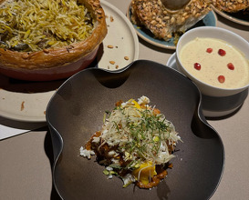 Dinner at Restaurant Au Jardin