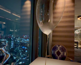 Dinner at Mandarin Oriental, Tokyo マンダリン オリエンタル 東京