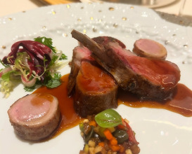 Dinner at 8 1/2 Otto e Mezzo Bombana, Galaxy Macau