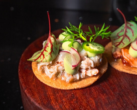 Dinner at Quique Crudo