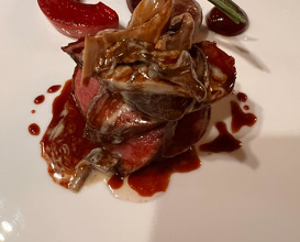 Dinner at La Trompette