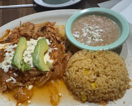 Dinner at Savory Mexican Restaurant