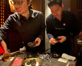 Dinner at YORONIKU TOKYO