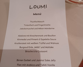 Dinner at Loumi