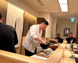 Dinner at Ginza Komon