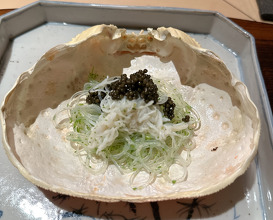 Dinner at Ginza Komon